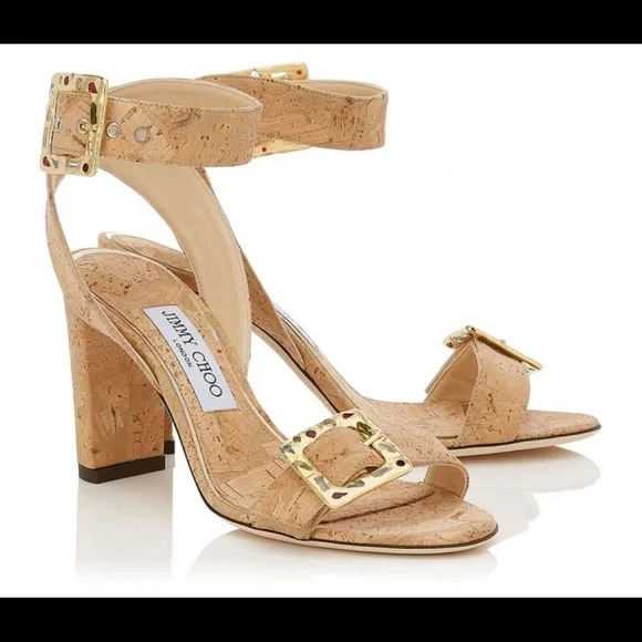 Jimmy Choo Dacha 85 Sandal, Size 34 EU - Picture 11 of 12